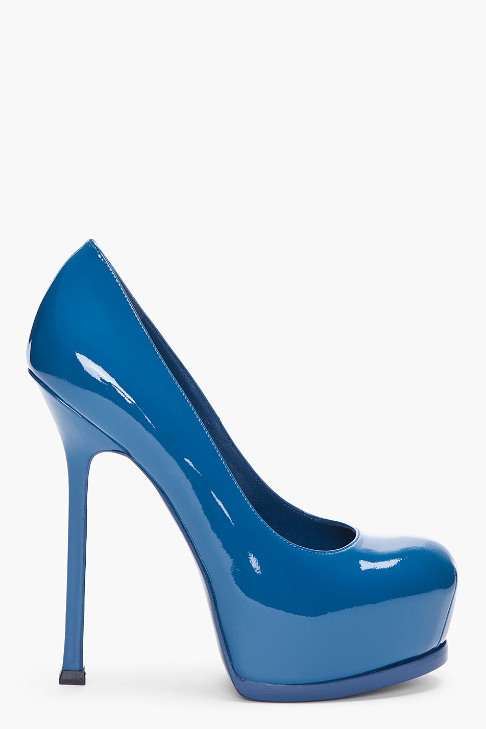 Yves Saint-Laurent's Chinese Blue Tribtoo Pumps are GORGEOUS for Spring ...