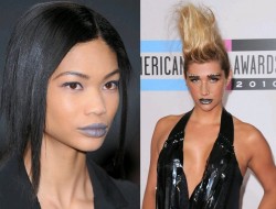 Chanel-Iman-and-Keha-with-grey-lipstick