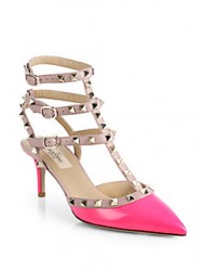 VALENTINO ROCKSTUD Tumbled Leather Pumps Are The Perfect Look for ...