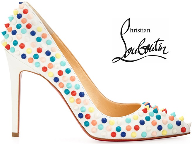 Christian-Louboutin-Pigalle-Spikes-pumps | Louboutin Candy Dots featured by popular high end fashion blogger, A Few Goody Gumdrops
