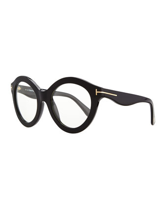 Tom Ford's Eye Catching Optical Frames featured by popular high end fashion blogger, A Few Goody Gumdrops