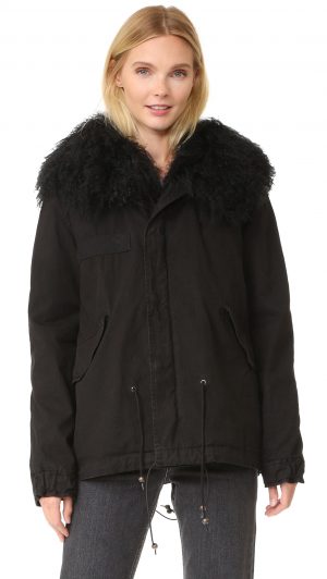 Fur Trimmed Parkas Inspired by the Army: Blow Your Bugles and Come 'N ...