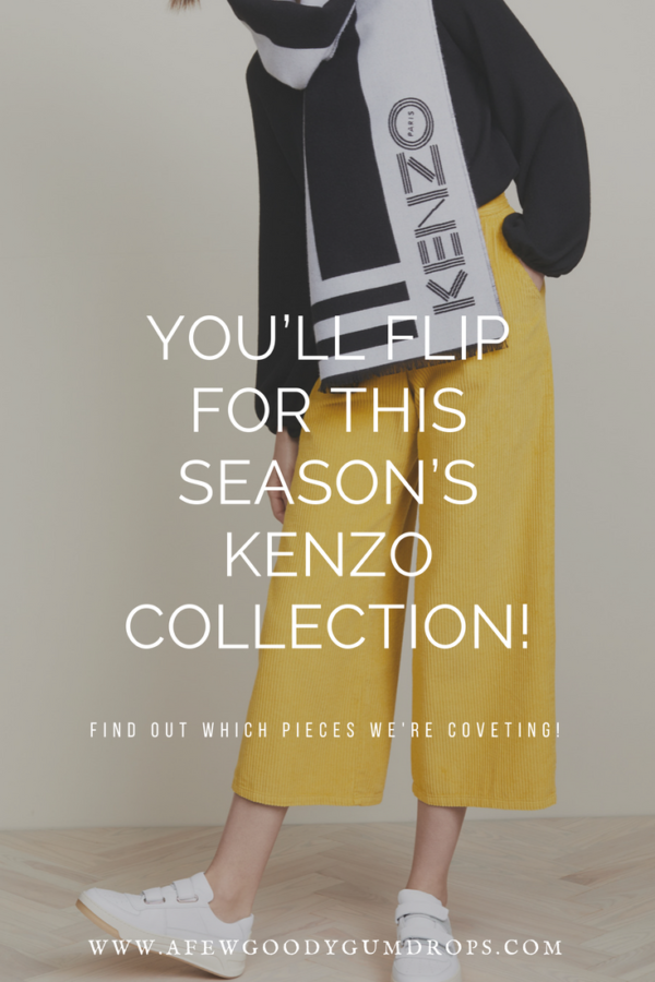 kenzo 2018 collection